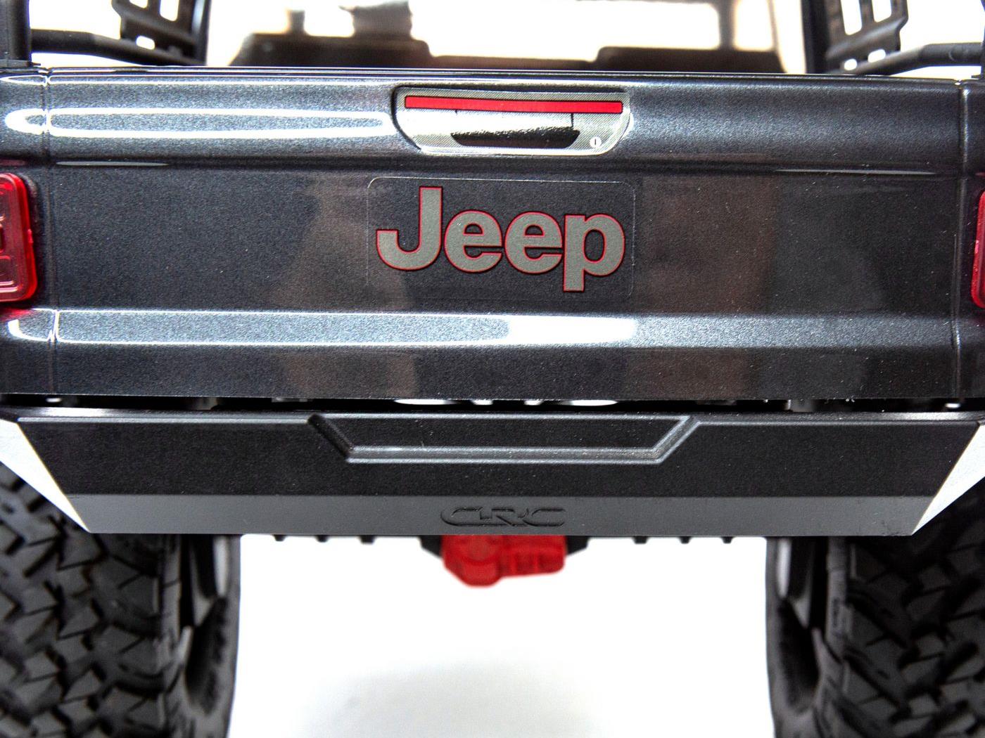 1/10 SCX10III Jeep JT Gladiator 4WD Rock Crawler RTR Grey