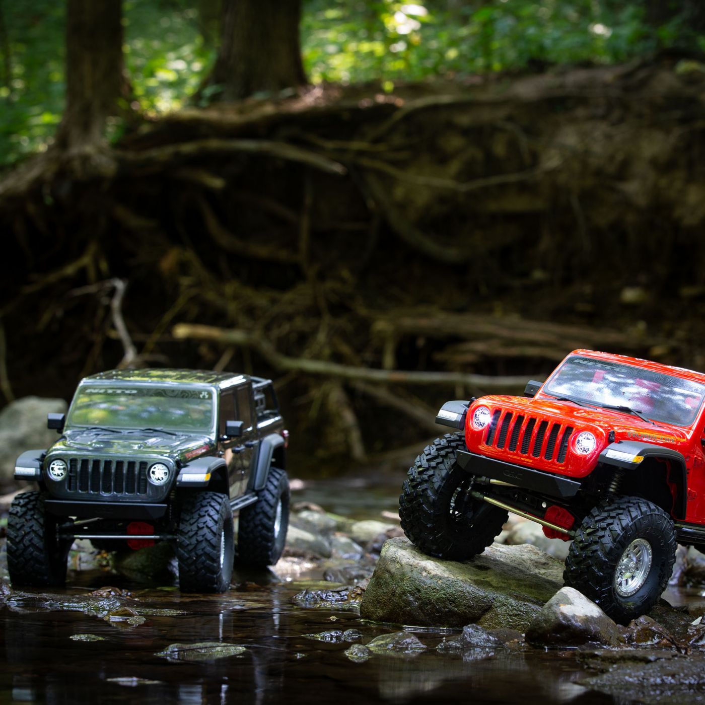 1/10 SCX10III Jeep JT Gladiator 4WD Rock Crawler RTR Grey