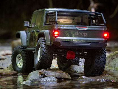 1/10 SCX10III Jeep JT Gladiator 4WD Rock Crawler RTR Grey