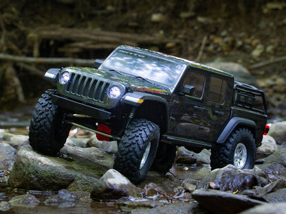 1/10 SCX10III Jeep JT Gladiator 4WD Rock Crawler RTR Grey