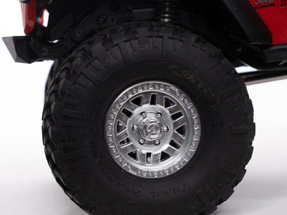 1/10 SCX10III Jeep JT Gladiator 4WD Rock Crawler RTR Red