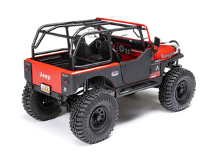 1/10 SCX10 III Jeep CJ-7 4WD RTR Red