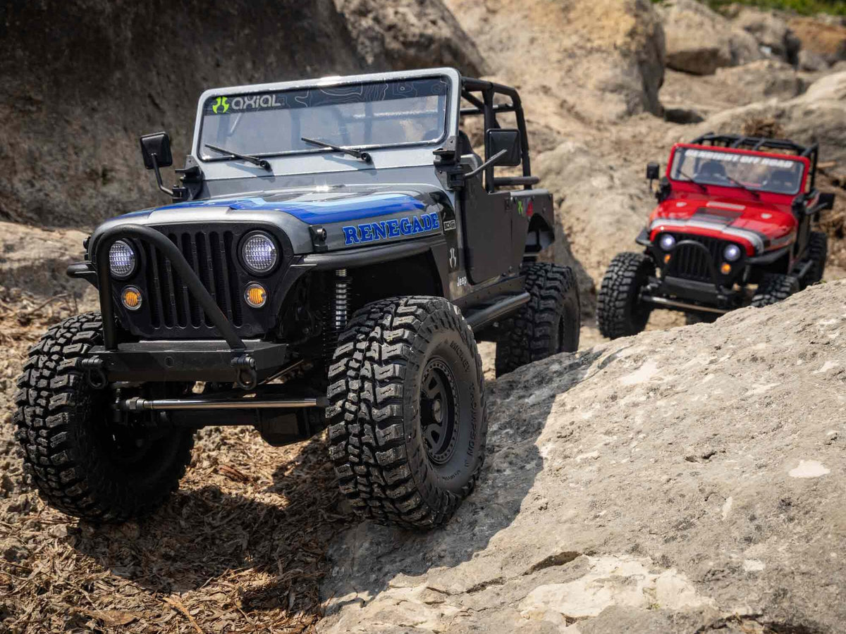 1/10 SCX10 III Jeep CJ-7 4WD RTR Red