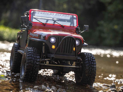 1/10 SCX10 III Jeep CJ-7 4WD RTR Red