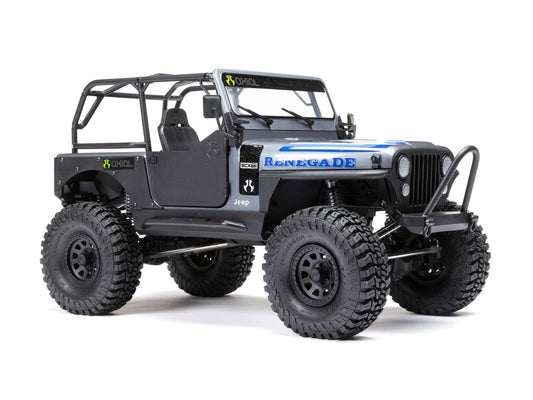 1/10 SCX10 III Jeep CJ-7 4WD RTR Grey - RC Hobby Product