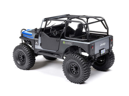 1/10 SCX10 III Jeep CJ-7 4WD RTR Grey
