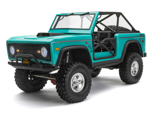 1/10 SCX10 III Early Ford Bronco 4WD Rock Crawler RTR Teal