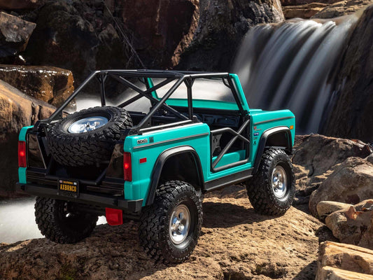 1/10 SCX10 III Early Ford Bronco 4WD Rock Crawler RTR Teal
