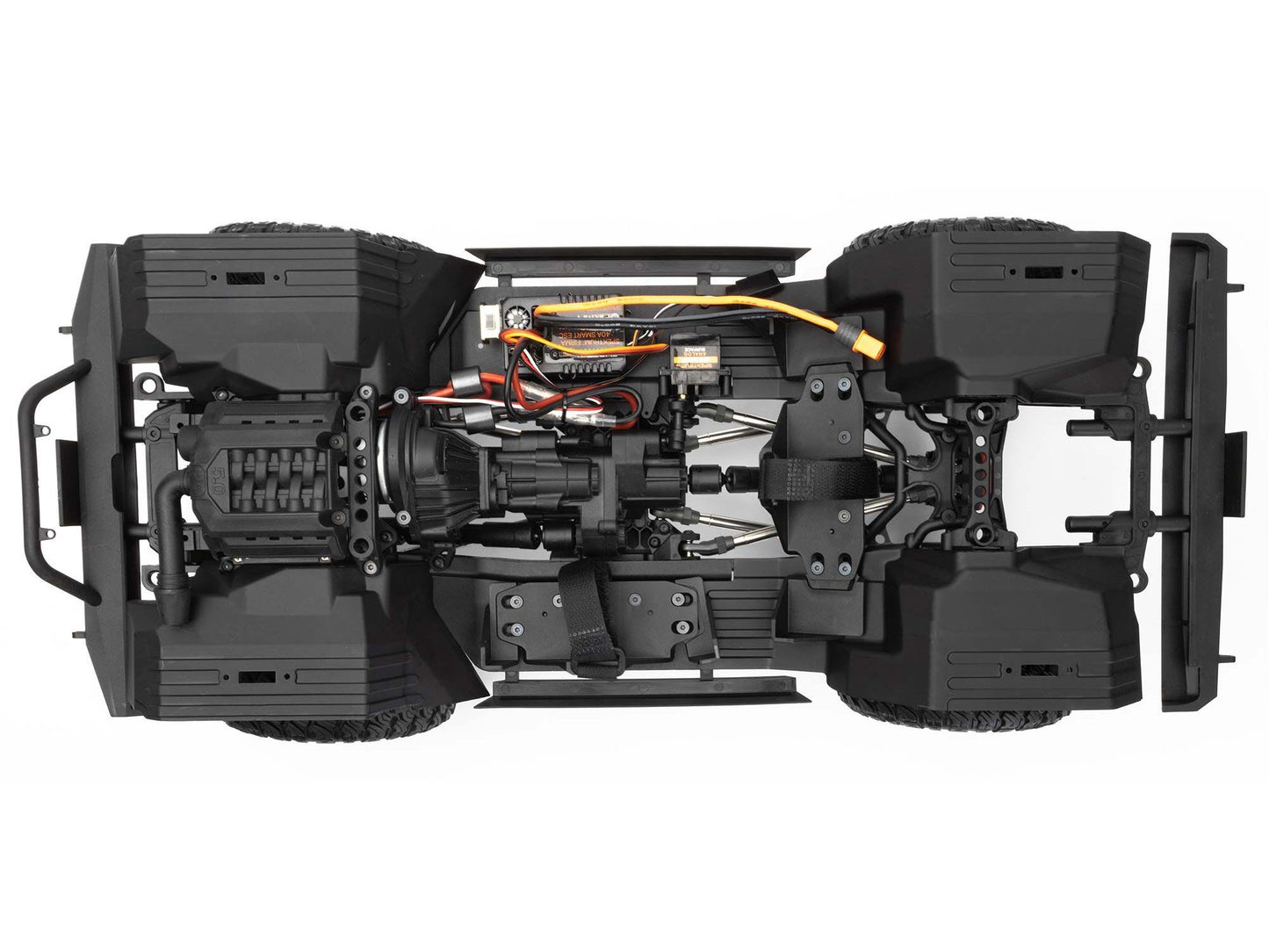 1/10 SCX10 III Early Ford Bronco 4WD RTR Rock Crawler White
