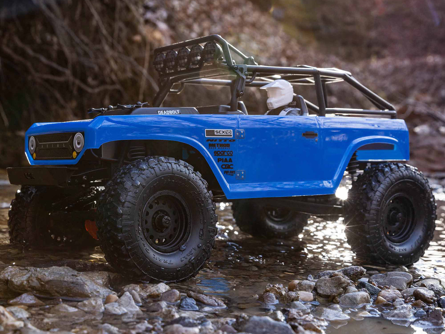 1/10 SCX10 II Deadbolt 4WD RTR Blue
