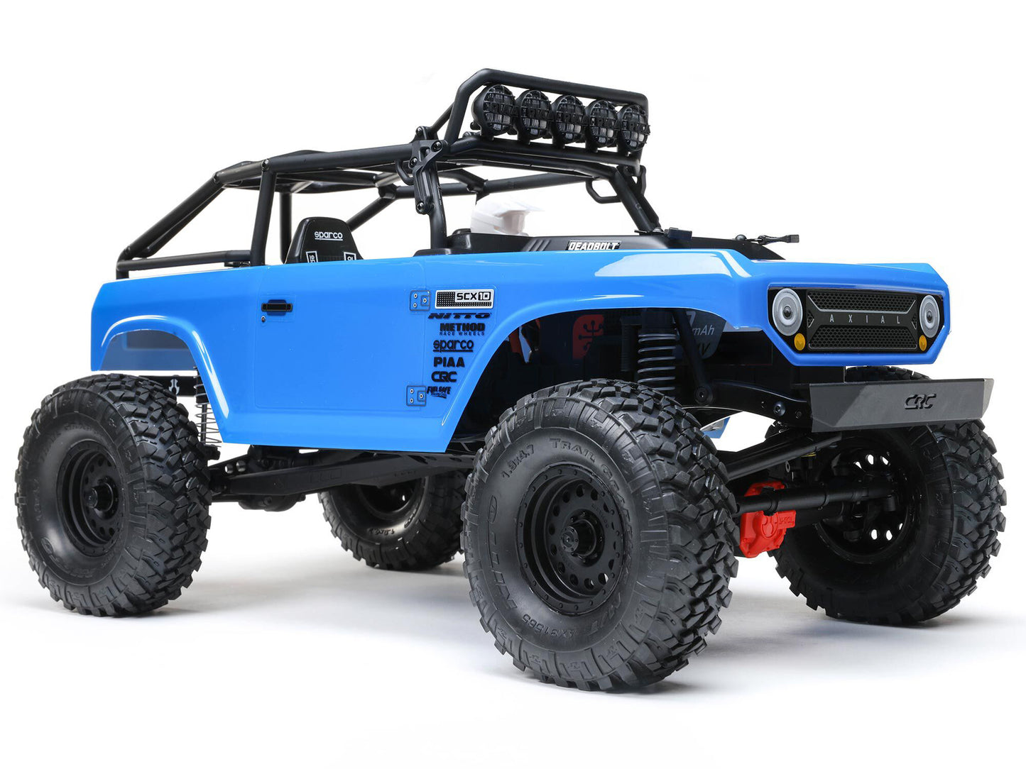 1/10 SCX10 II Deadbolt 4WD RTR Blue