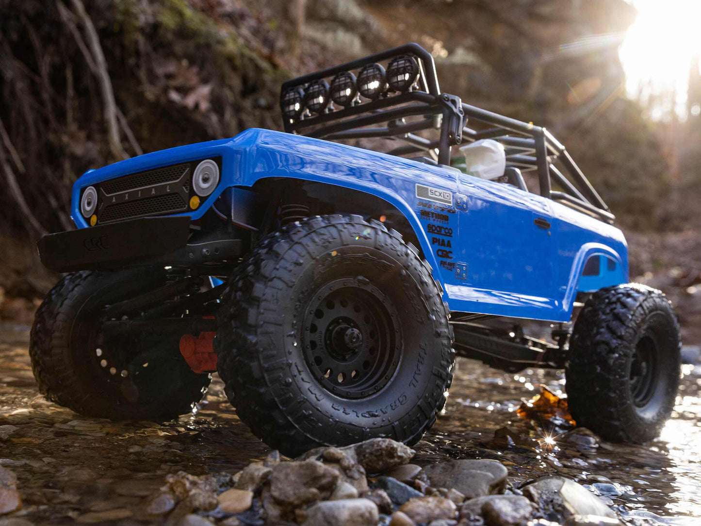 1/10 SCX10 II Deadbolt 4WD RTR Blue