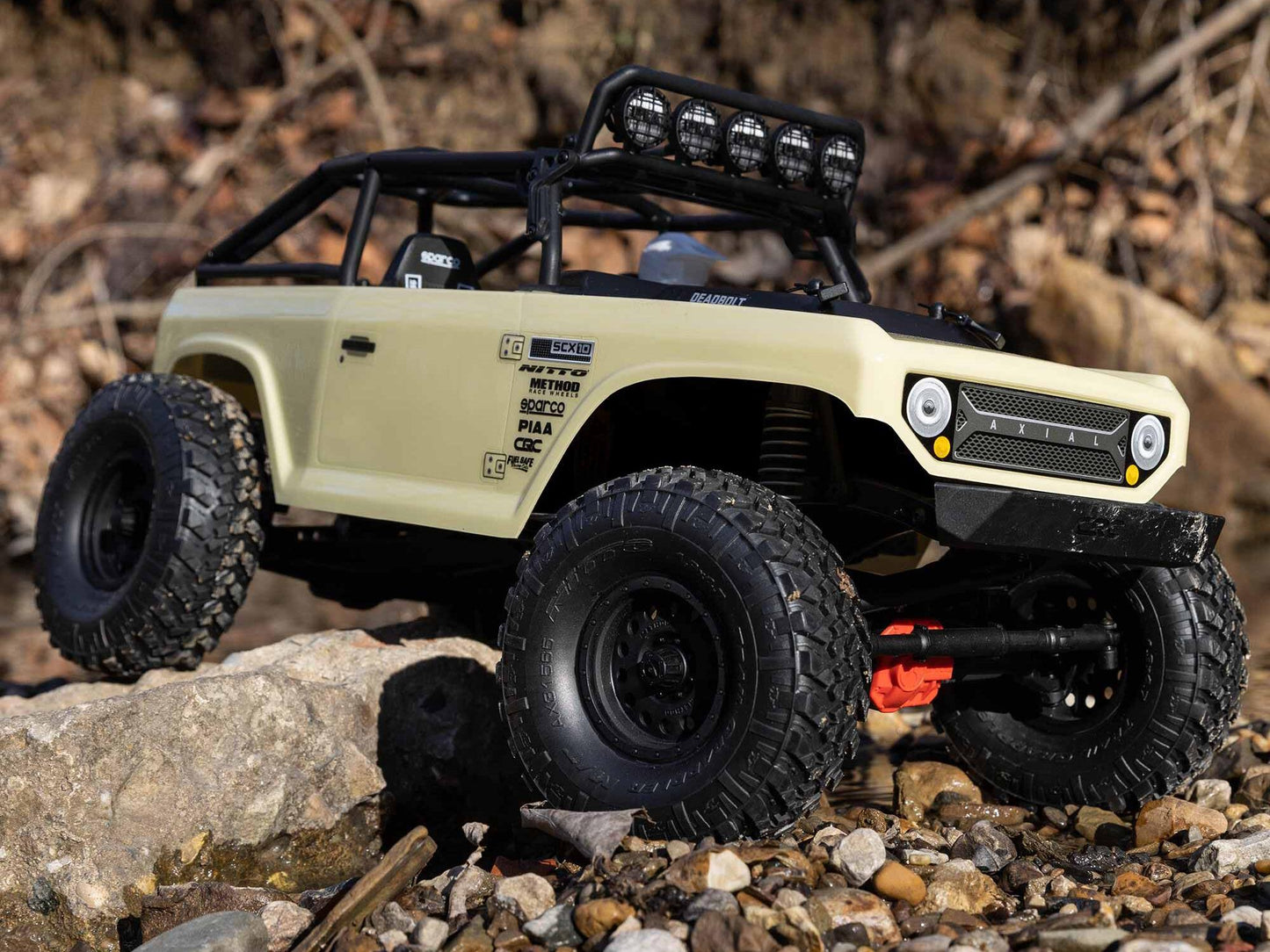 1/10 SCX10 II Deadbolt 4WD RTR Tan
