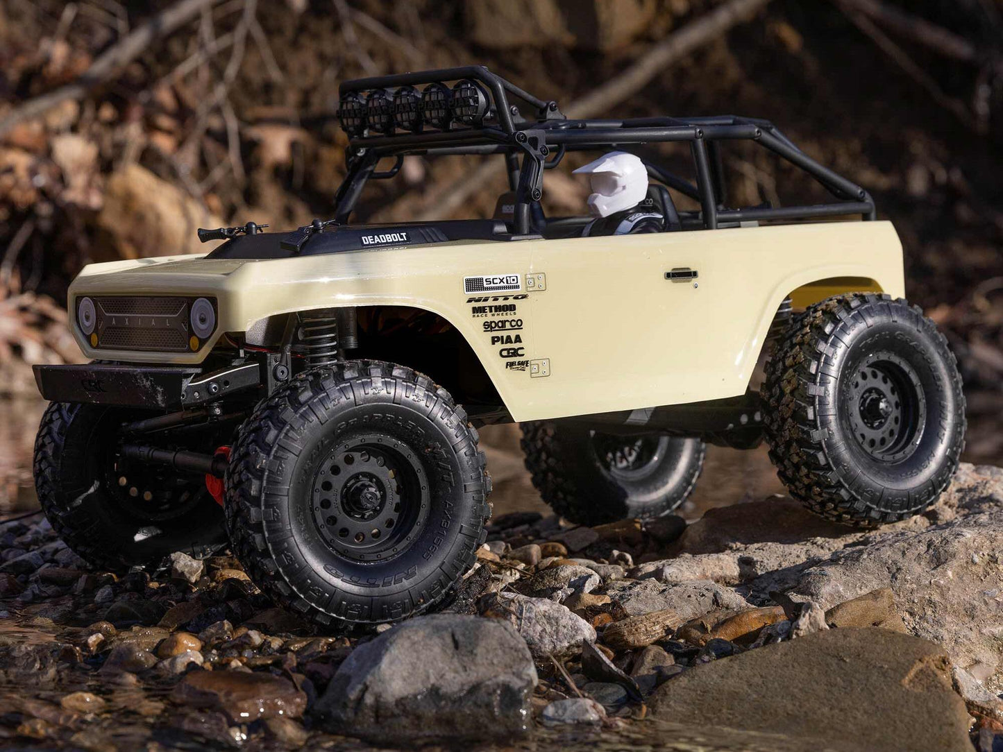 1/10 SCX10 II Deadbolt 4WD RTR Tan