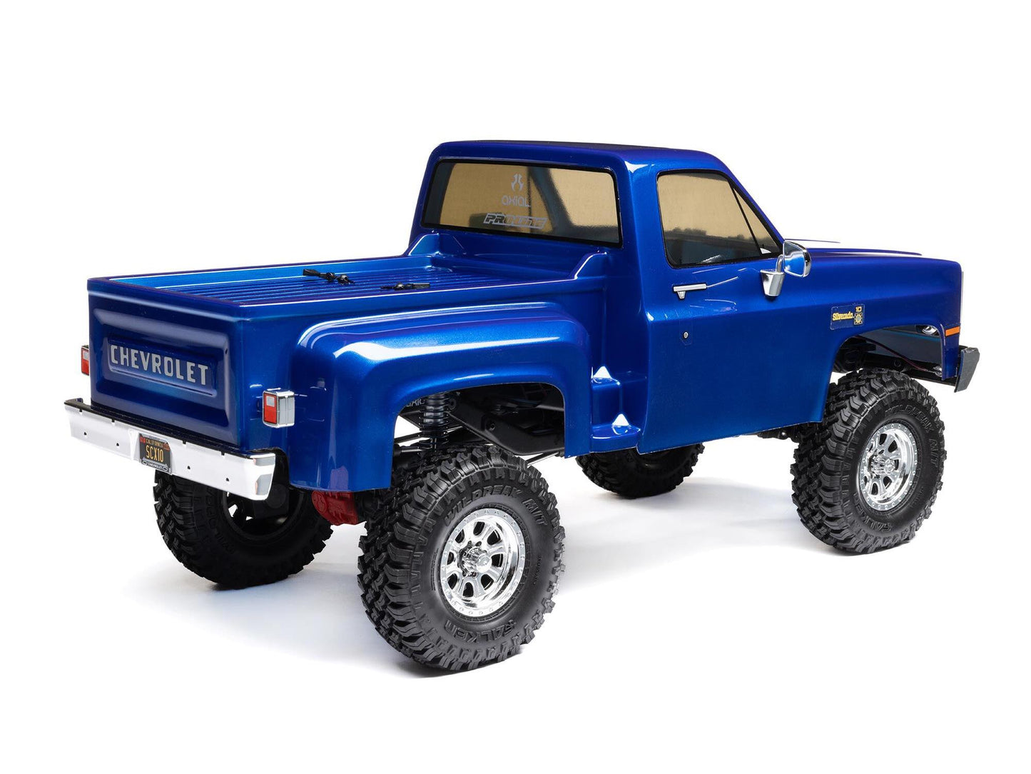1/10 SCX10 III Base Camp 1982 Chevy K10 4WD RTR Blue