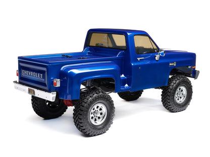 1/10 SCX10 III Base Camp 1982 Chevy K10 4WD RTR Blue