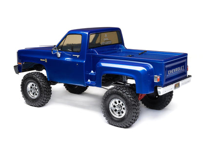 1/10 SCX10 III Base Camp 1982 Chevy K10 4WD RTR Blue