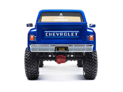 1/10 SCX10 III Base Camp 1982 Chevy K10 4WD RTR Blue