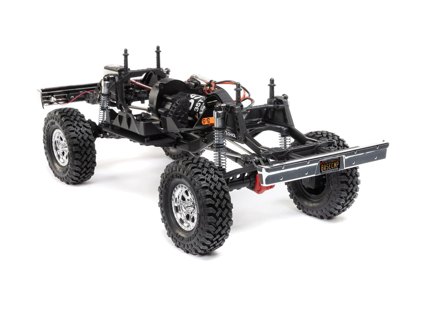 1/10 SCX10 III Base Camp 1982 Chevy K10 4WD RTR Black