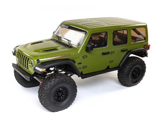 1/6 SCX6 Jeep JLU Wrangler 4WD Rock Crawler RTR Green