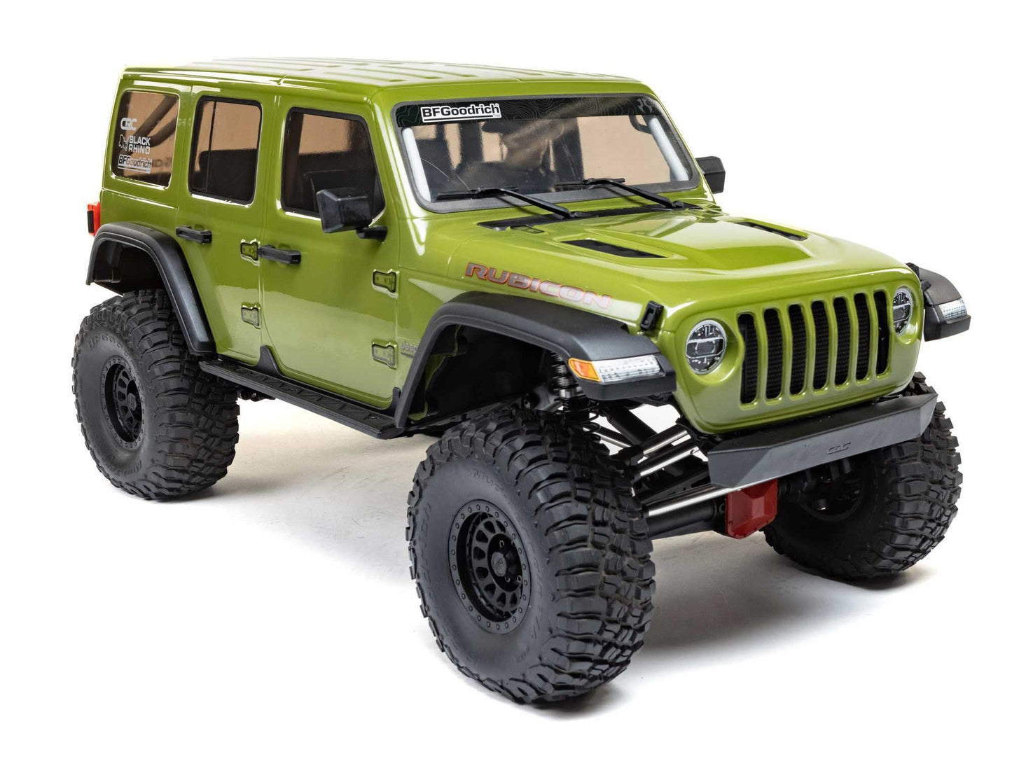 1/6 SCX6 Jeep JLU Wrangler 4WD Rock Crawler RTR Green
