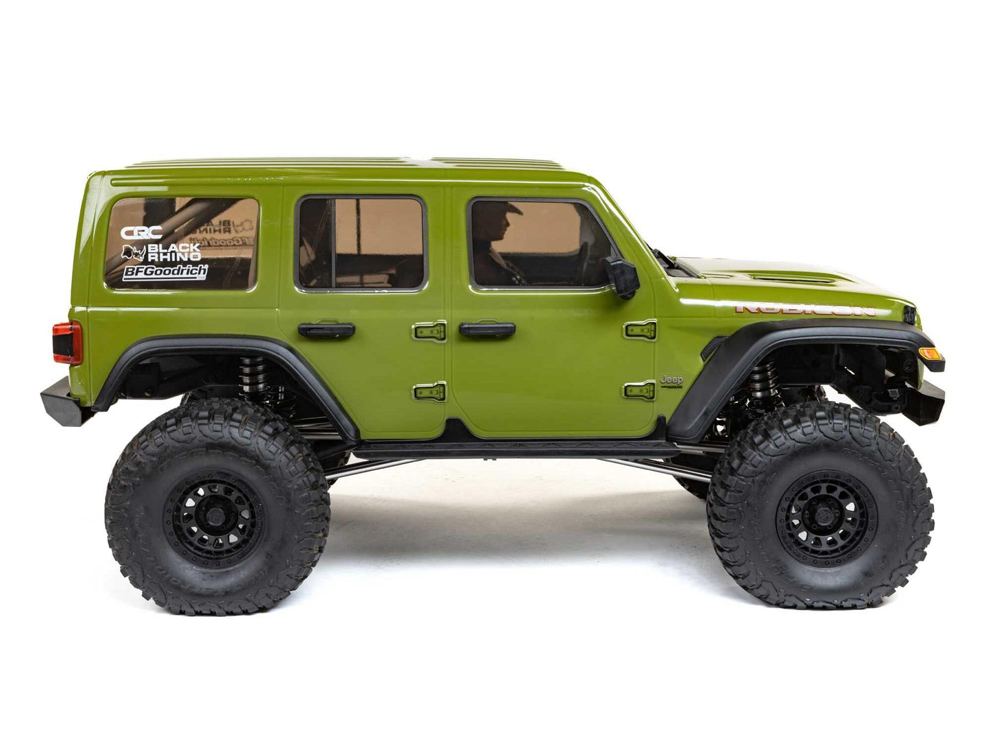 1/6 SCX6 Jeep JLU Wrangler 4WD Rock Crawler RTR Green