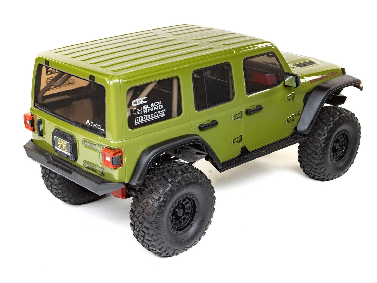 1/6 SCX6 Jeep JLU Wrangler 4WD Rock Crawler RTR Green