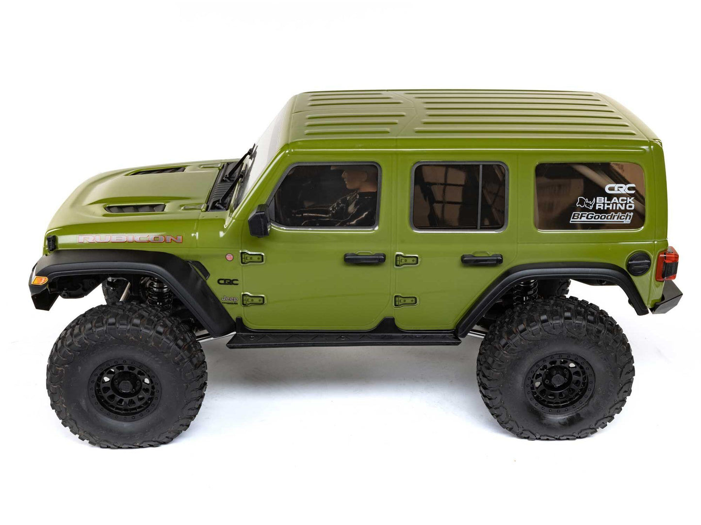 1/6 SCX6 Jeep JLU Wrangler 4WD Rock Crawler RTR Green