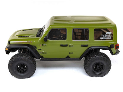 1/6 SCX6 Jeep JLU Wrangler 4WD Rock Crawler RTR Green