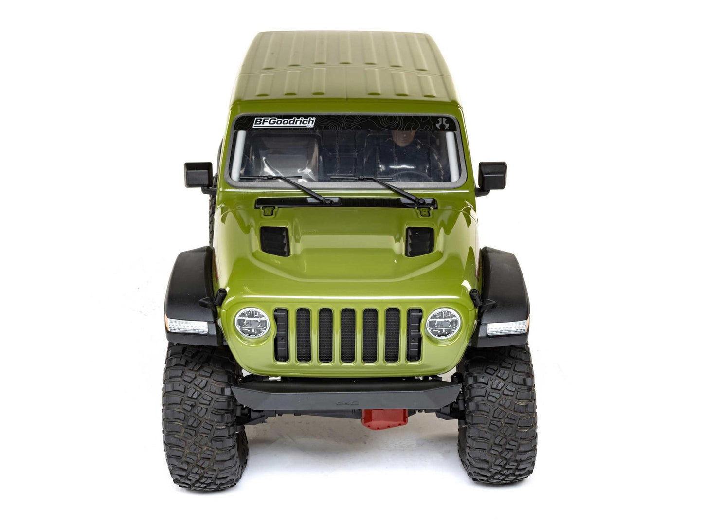 1/6 SCX6 Jeep JLU Wrangler 4WD Rock Crawler RTR Green