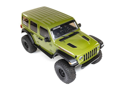 1/6 SCX6 Jeep JLU Wrangler 4WD Rock Crawler RTR Green