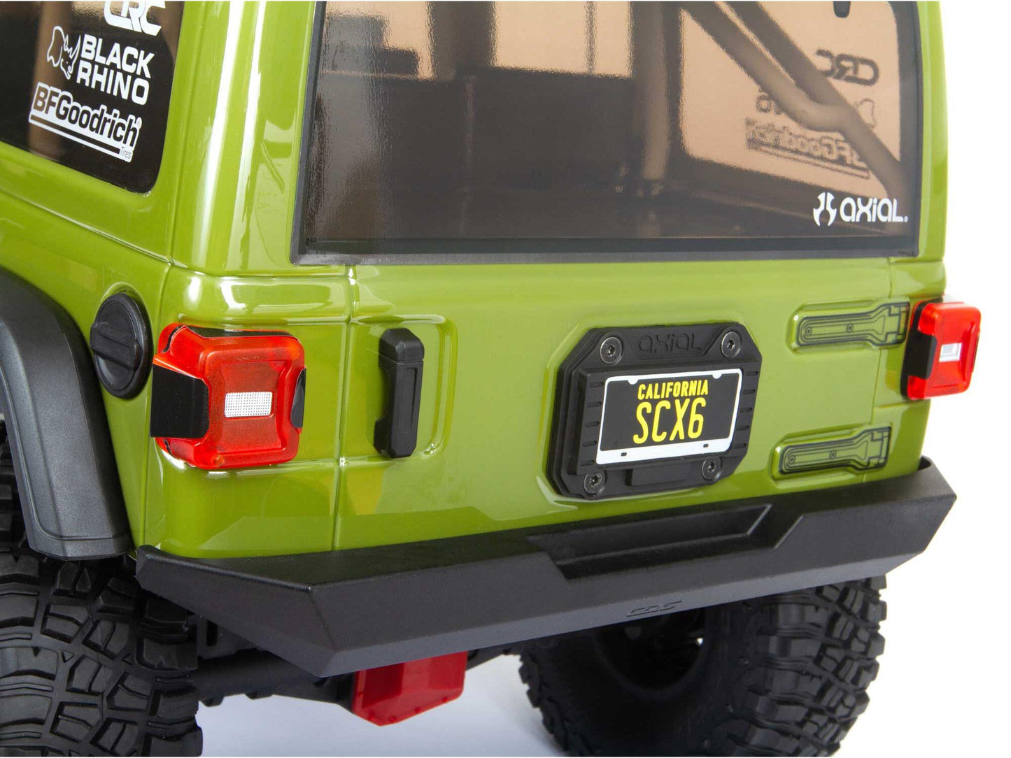 1/6 SCX6 Jeep JLU Wrangler 4WD Rock Crawler RTR Green