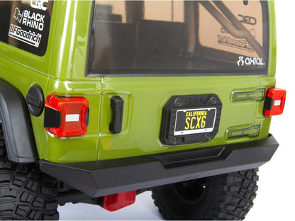 1/6 SCX6 Jeep JLU Wrangler 4WD Rock Crawler RTR Green