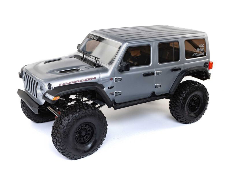 1/6 SCX6 Jeep JLU Wrangler 4WD Rock Crawler RTR Silver