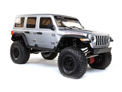 1/6 SCX6 Jeep JLU Wrangler 4WD Rock Crawler RTR Silver