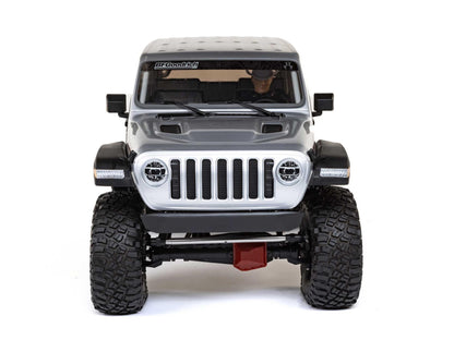 1/6 SCX6 Jeep JLU Wrangler 4WD Rock Crawler RTR Silver