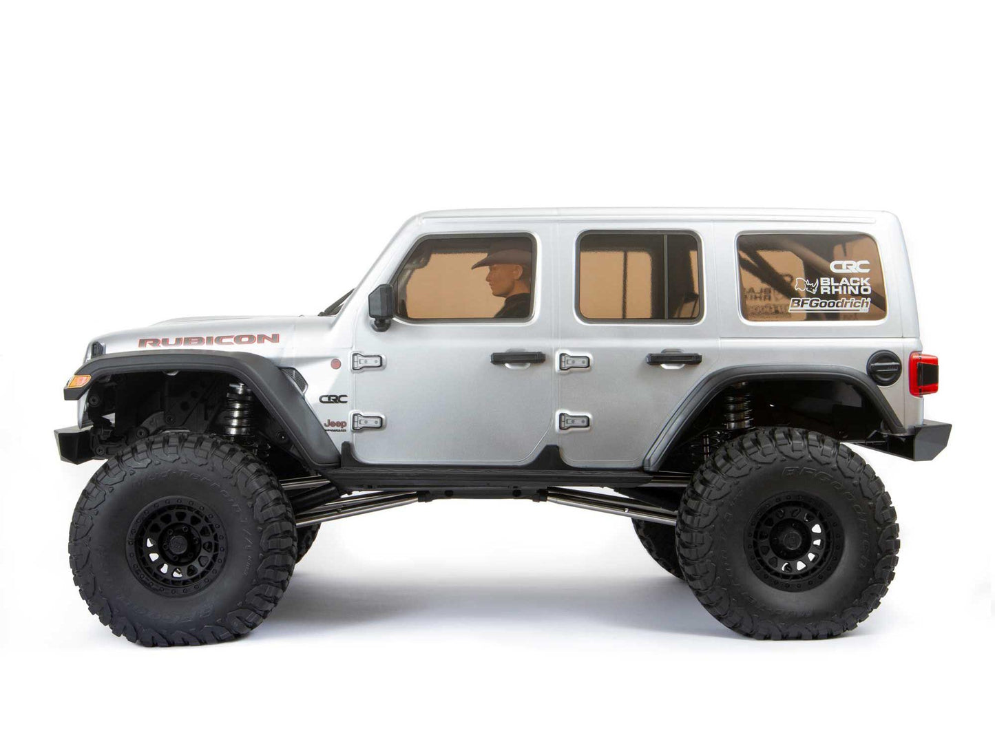 1/6 SCX6 Jeep JLU Wrangler 4WD Rock Crawler RTR Silver