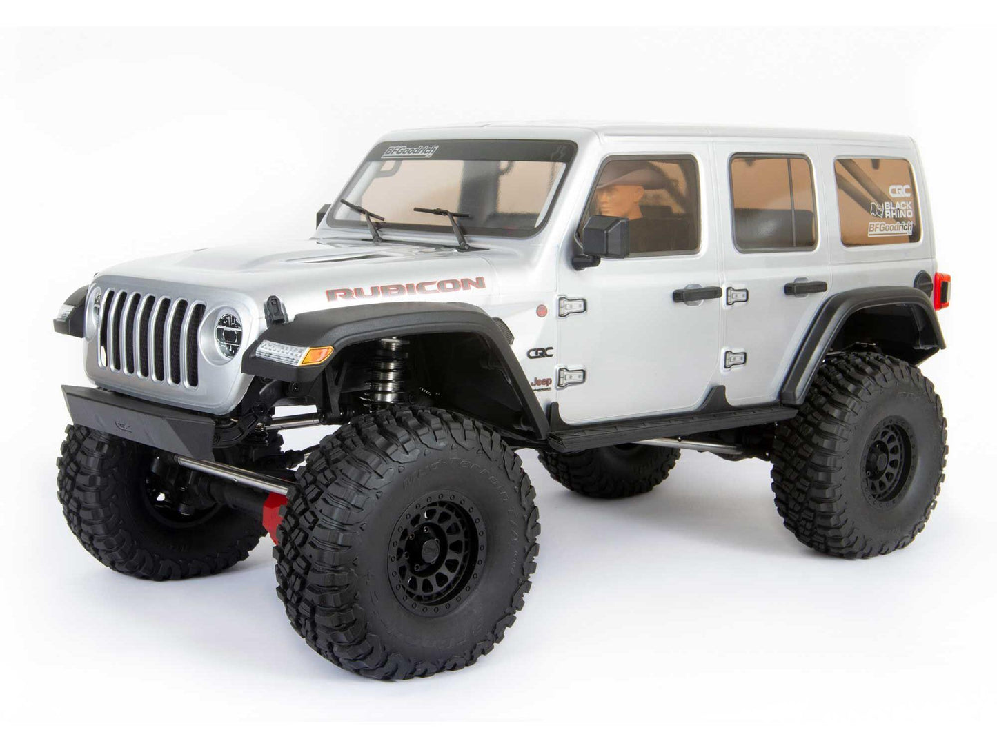 1/6 SCX6 Jeep JLU Wrangler 4WD Rock Crawler RTR Silver