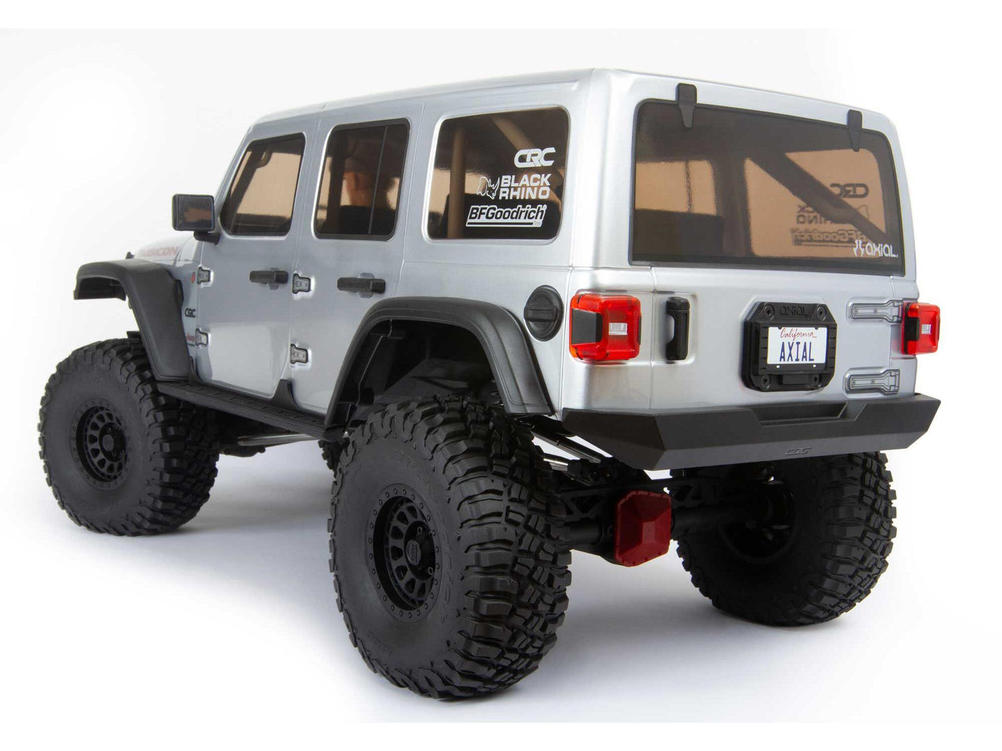 1/6 SCX6 Jeep JLU Wrangler 4WD Rock Crawler RTR Silver