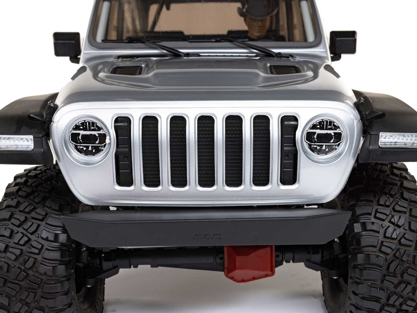 1/6 SCX6 Jeep JLU Wrangler 4WD Rock Crawler RTR Silver