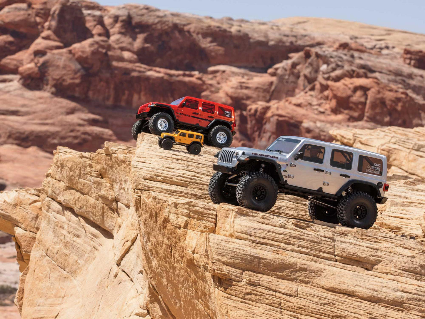 1/6 SCX6 Jeep JLU Wrangler 4WD Rock Crawler RTR Silver