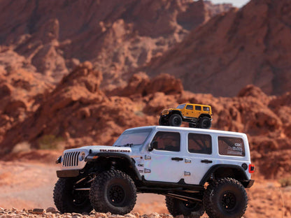 1/6 SCX6 Jeep JLU Wrangler 4WD Rock Crawler RTR Silver