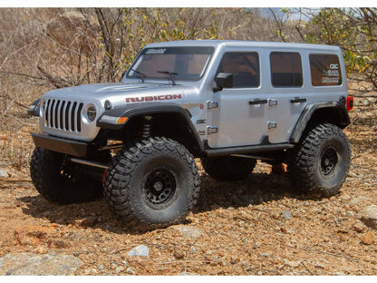 1/6 SCX6 Jeep JLU Wrangler 4WD Rock Crawler RTR Silver
