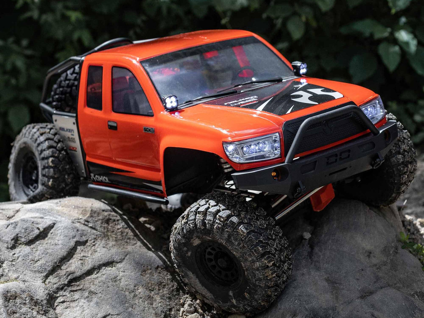 1/6 SCX6 Trail Honcho 4WD Rock Crawler RTR Red