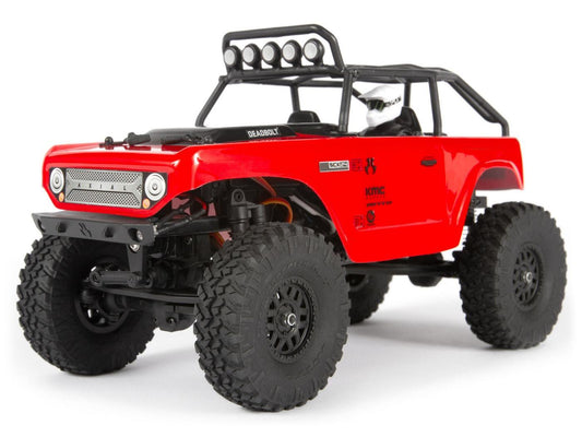 1/24 SCX24 Deadbolt 4WD Rock Crawler RTR Red