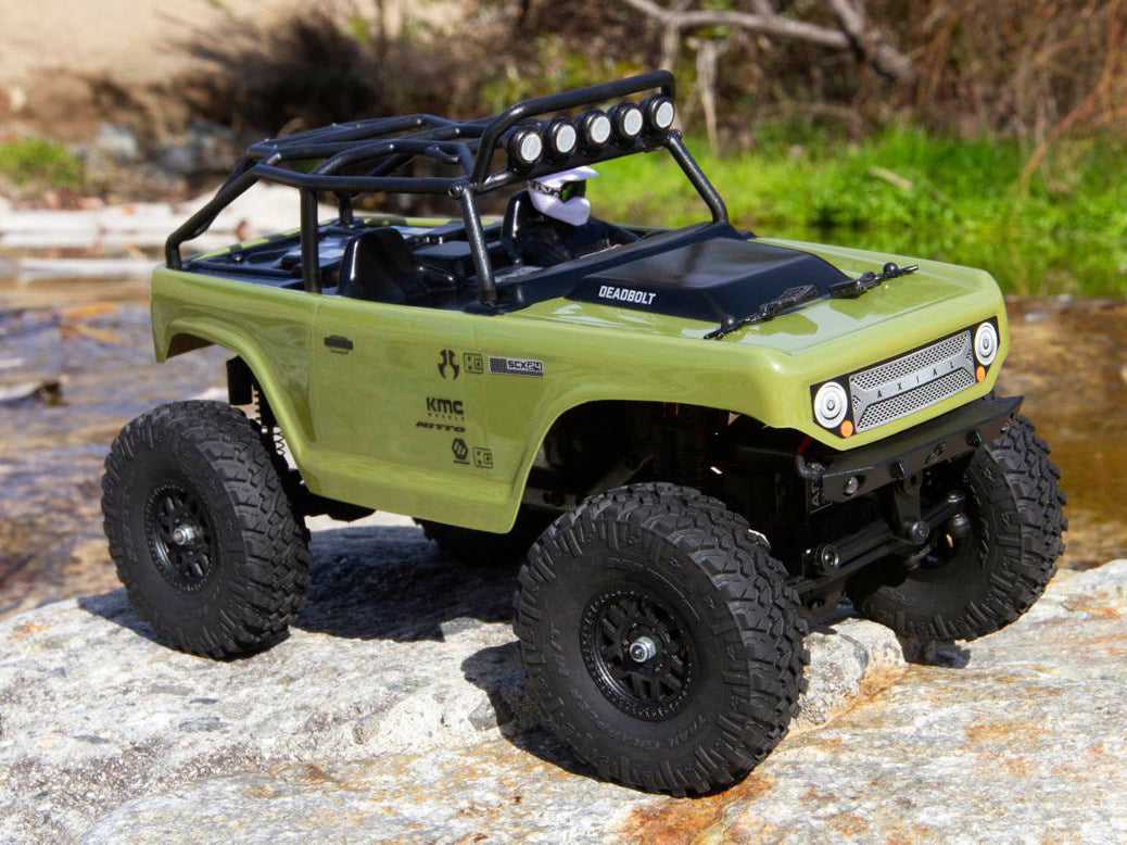 1/24 SCX24 Deadbolt 4WD Rock Crawler RTR Green