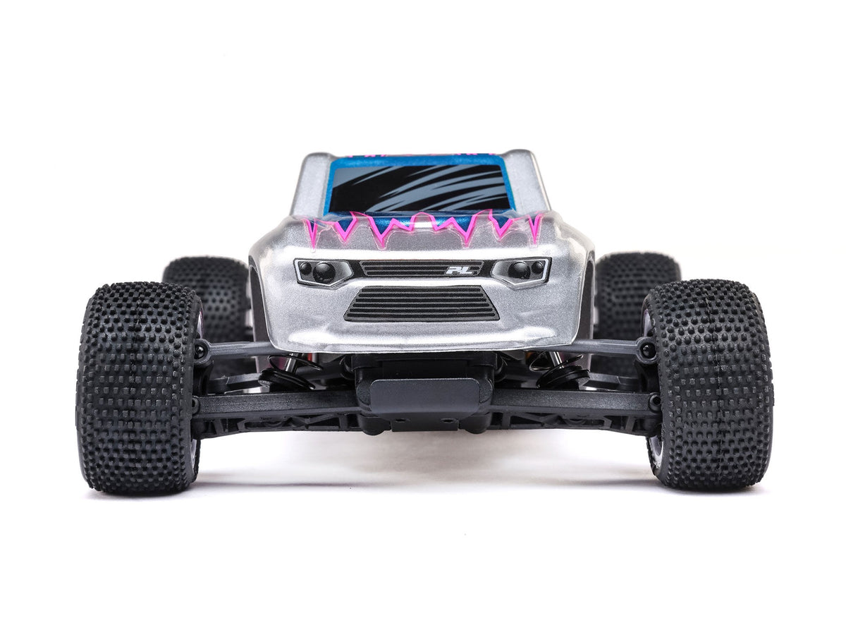 1/28 Micro-T 2WD Stadium Truck RTR Silver