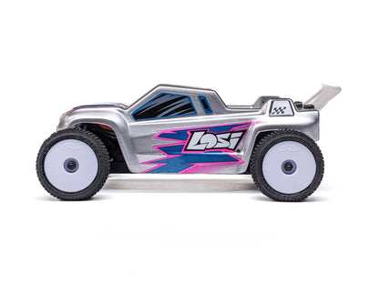1/28 Micro-T 2WD Stadium Truck RTR Silver