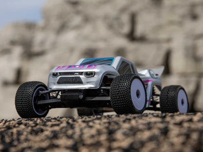 1/28 Micro-T 2WD Stadium Truck RTR Silver