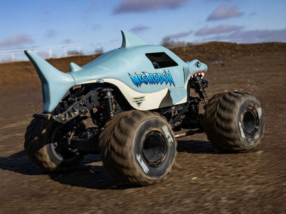 1/18 Mini LMT Megalodon 2S 4X4 Monster Truck RTR